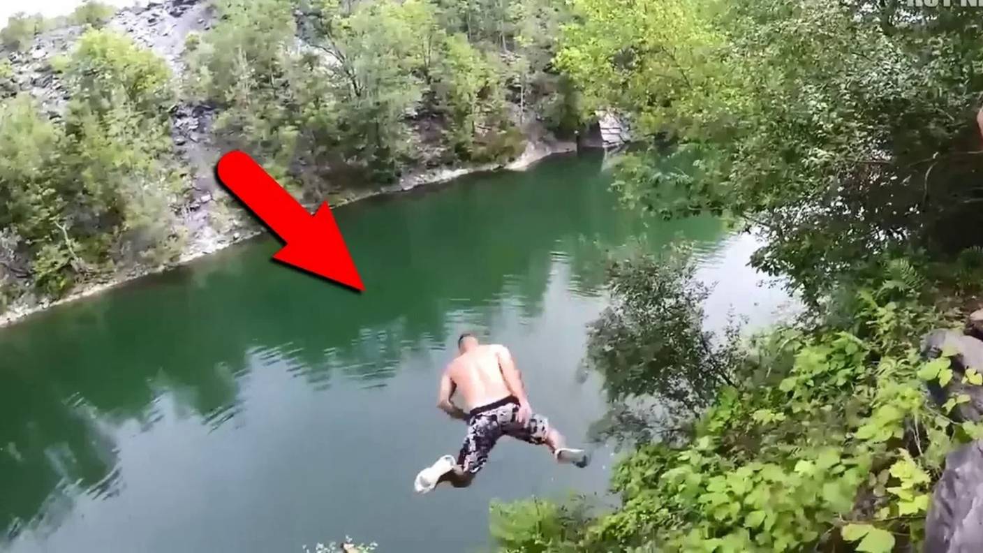 Ой, неудача... 23 случая неудачных прыжков!