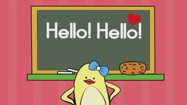 Веселая песня для детей на английском языке "Hello"