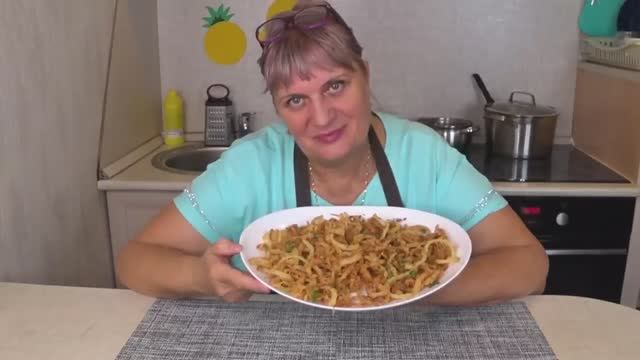 ХРУСТЯЩАЯ Луковая Соломка ! БОМБИЧЕСКИ вкусная ЗАКУСКА из ЛУКА за 10 минут! ВСЕГО 3 ингредиента!