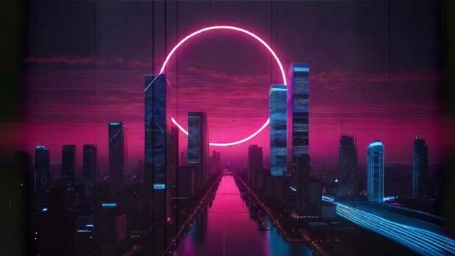 2025 AI cyberpunk rock _ electronic music - Faultline Theory - Frequencies of Now