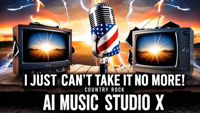 “I Just Can’t Take It No More!” (Remastered) by AI Music Studio X _ #CountryRock #Lies #Anthem