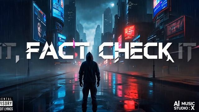 “F_ It, Fact Check It” by AI Music Studio X _ West Coast G-Funk Hip Hop #AIMusic #Electronic #Song