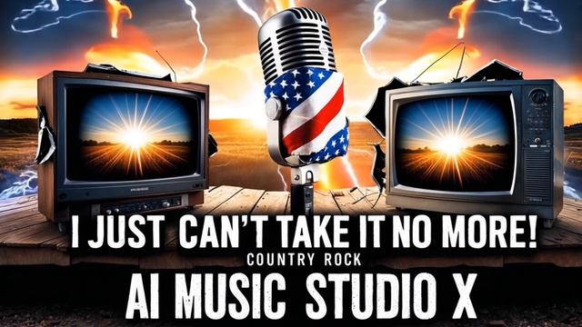 “I Just Can’t Take It No More!” by AI Music Studio X _ #Music #Media #Lies #Song #Original #Freedom