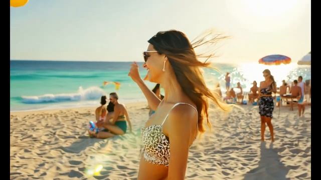 Spanish Dance Music Fiesta en la Playa
