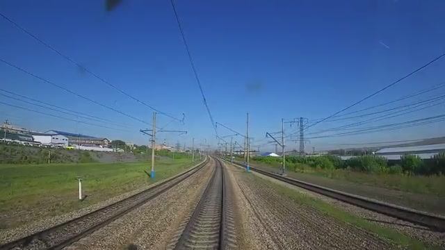Вид из кабины машиниста - поездка на поезде РЖД от Красноярска до Мариинска | Железная дорога