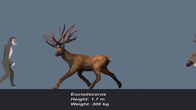 Extinct Animals Size Comparison in 2024 | Prehistoric Animals Size Comparison in 2024