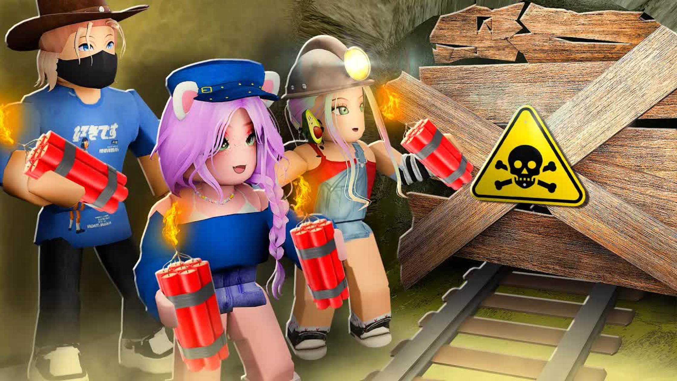 ЗАЛУТАЛИ ЗАБРОШЕННЫЙ ГОРОД В РЕЛЬСАХ! Roblox Dead Rails