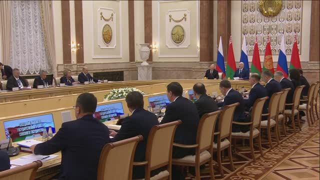 Заседание Высшего Государственного Совета Союзного государства