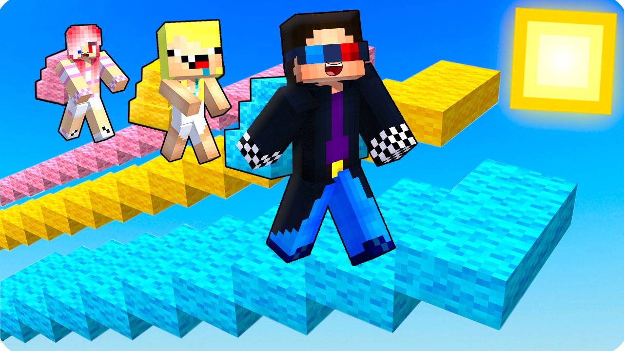😵ПОСТРОЙ ЛЕСТНИЦУ ЧЕЛЛЕНДЖ В МАЙНКРАФТ! ШЕДИ MINECRAFT