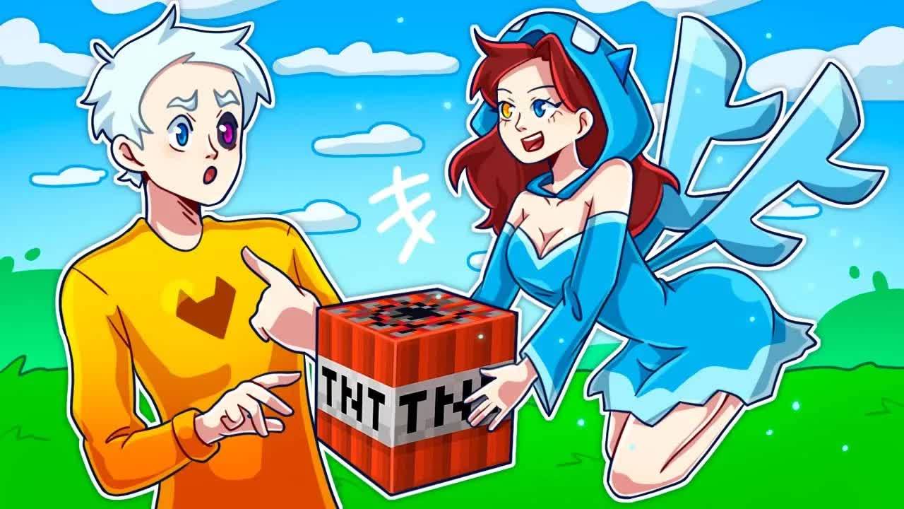 ❤️ Майнкрафт но Я СТАЛА ПОМОЩНИКОМ ЭЛЕЕМ