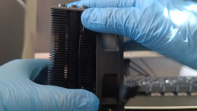сборка кулера ID COOlING SE 903 XT