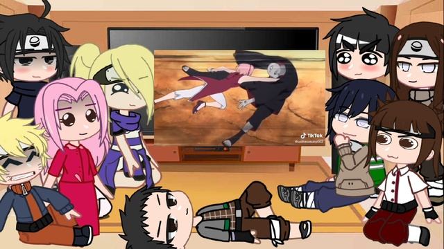🌸Реакция наруто и его друзей на сакуру🌸 🥀Сасусаку🥀 Gacha club •J I M I•