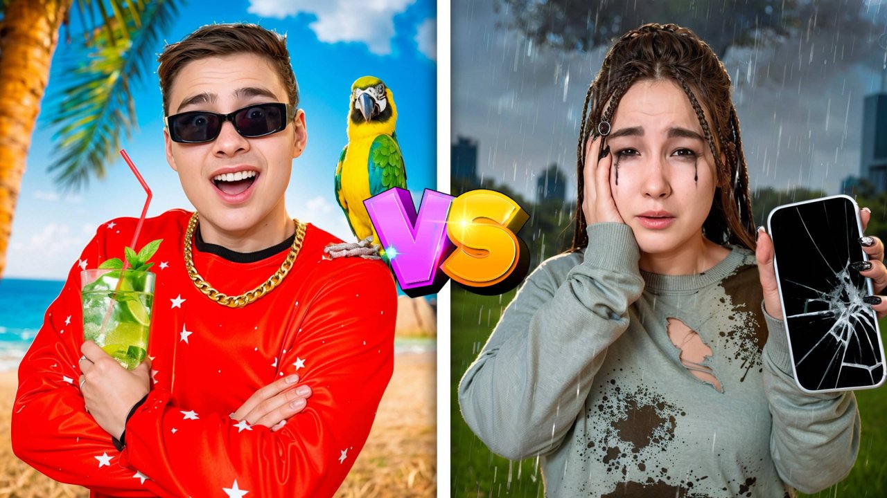 Лучший vs худший день в жизни