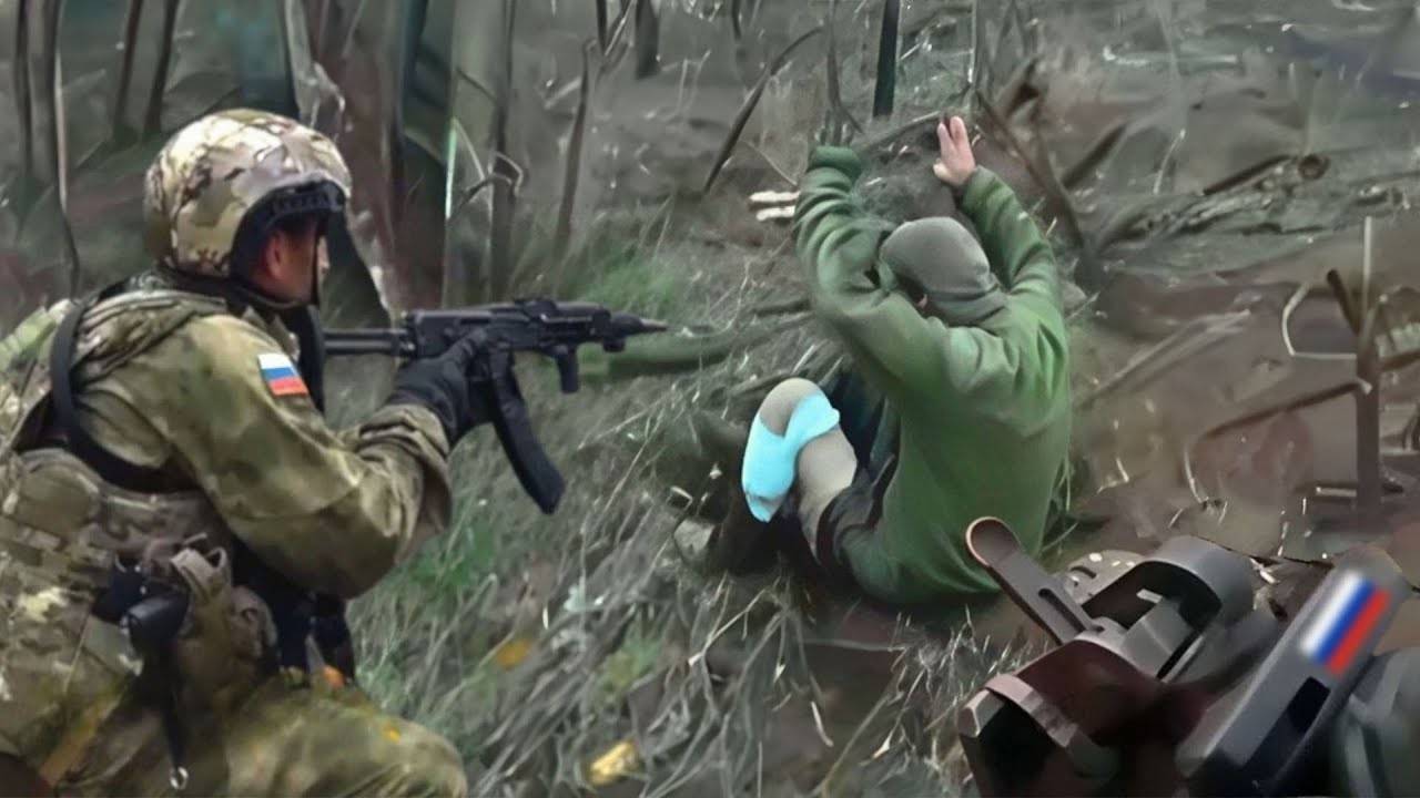 Ужас в окопах_ российские войска штурмуют украинские позиции, солдаты сдаются дрону