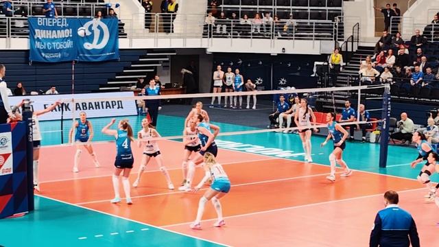 Краснодарское «Динамо» выигрывает золотой сет у москвичек