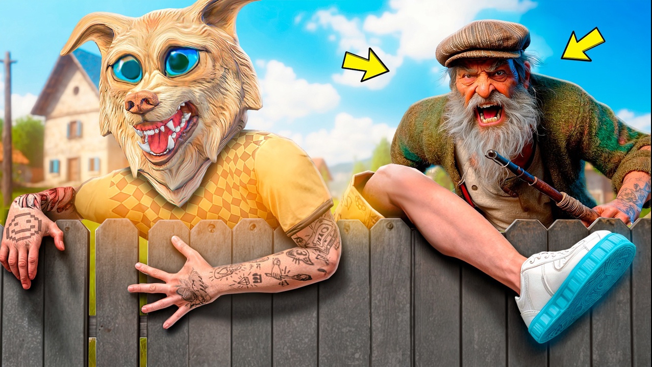 school boy runaway но я убегаю от злого деда флейзин | ГТА 5