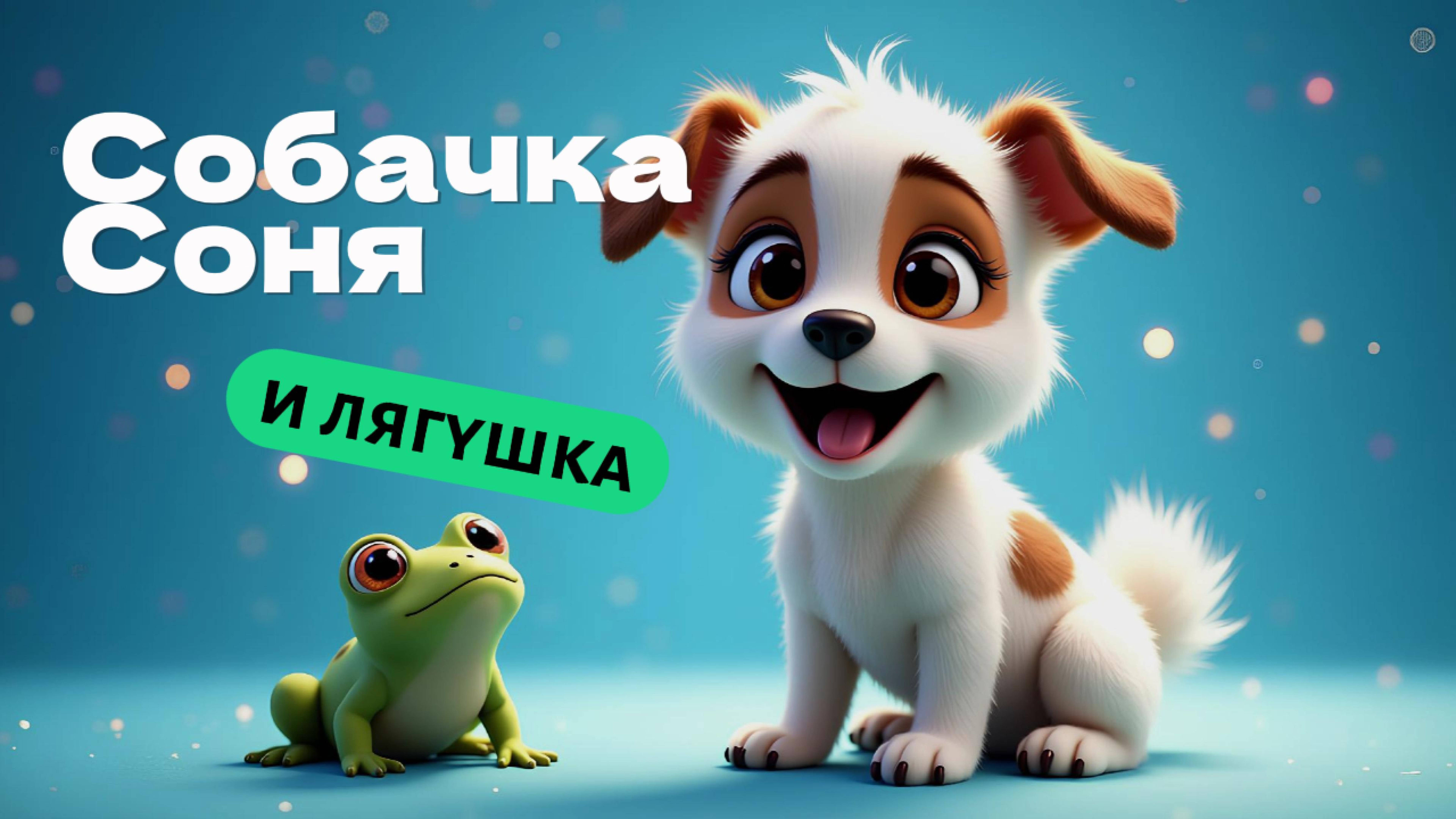 «Лягушка» — мультфильм про умную собачку Соню 🐶🐸 | По рассказу Андрея Усачёва