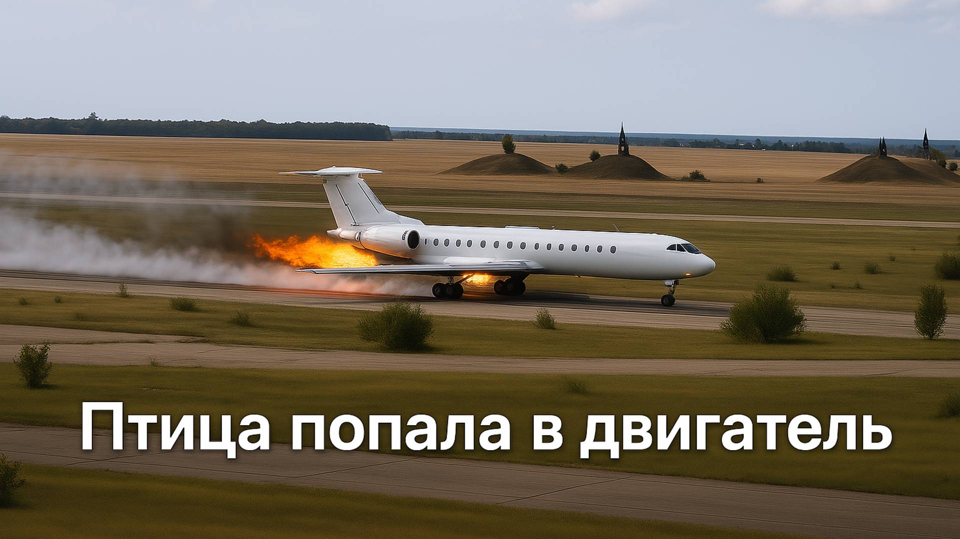 Авария Ту-134А в Гвардейском (Крым, 2006)
