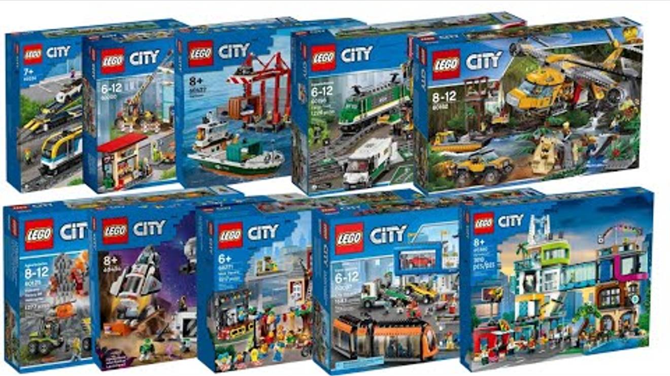 ПОДБОРКА ИЗ 10 ЛУЧШИХ НАБОРОВ LEGO CITY
