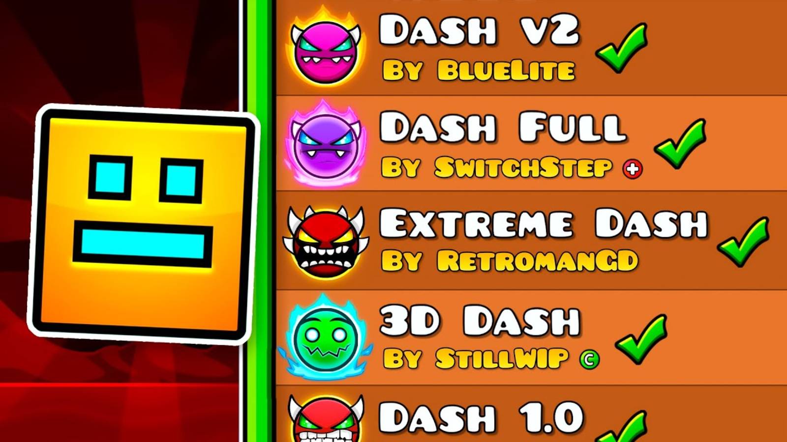 Я Прошёл ВСЕ Версии DASH!