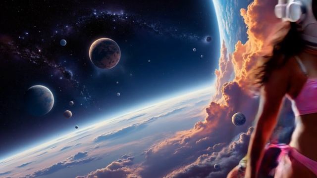 Космические девушки.