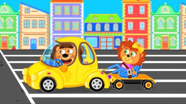 Приключения Маши и Львенка🦁-Мультики для детей🧒👧