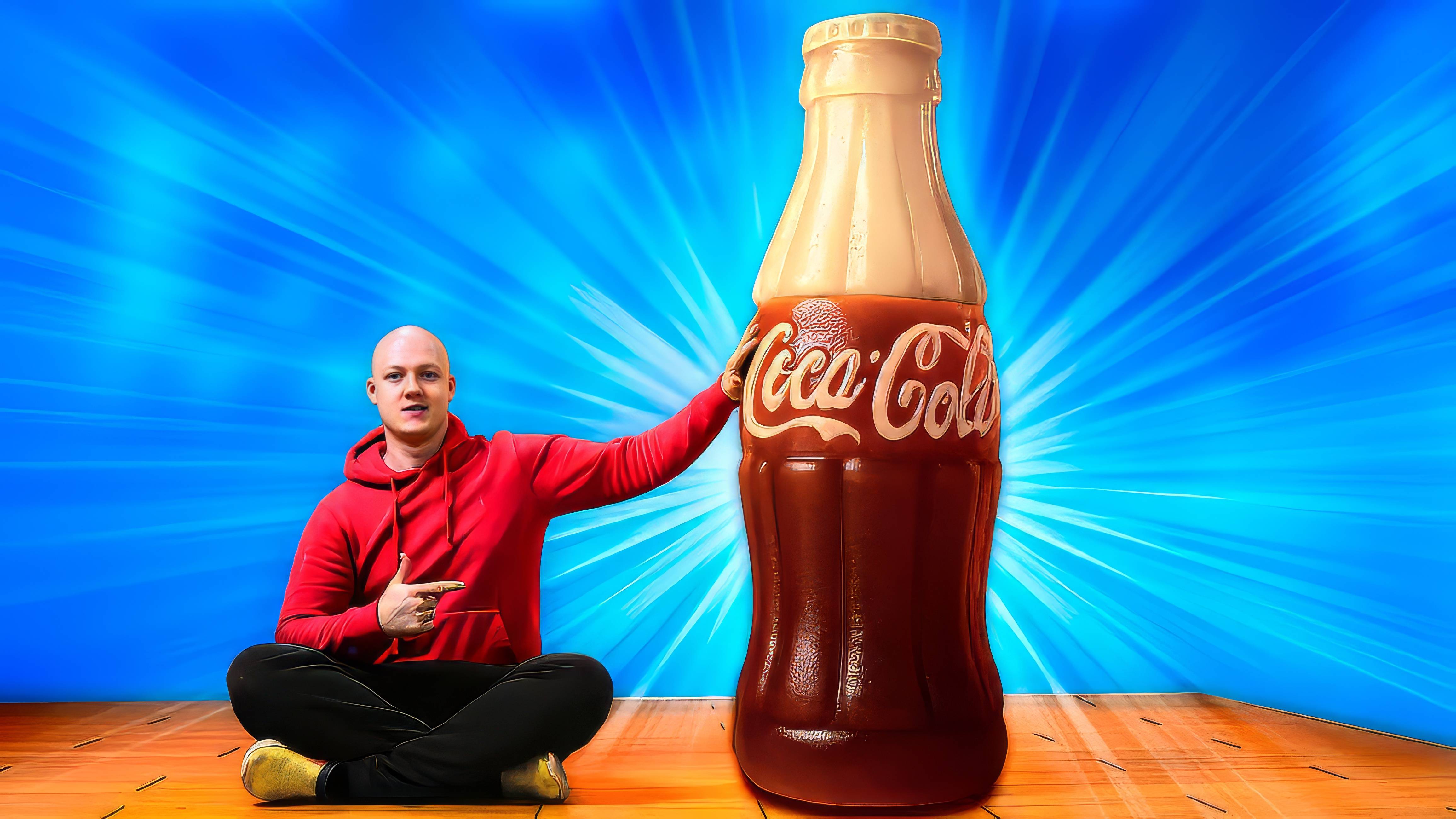 УВЕЛИЧИЛИ ЖЕЛЕЙНУЮ Coca-Cola В 1000 РАЗ ВАНЗАЙ vanzai