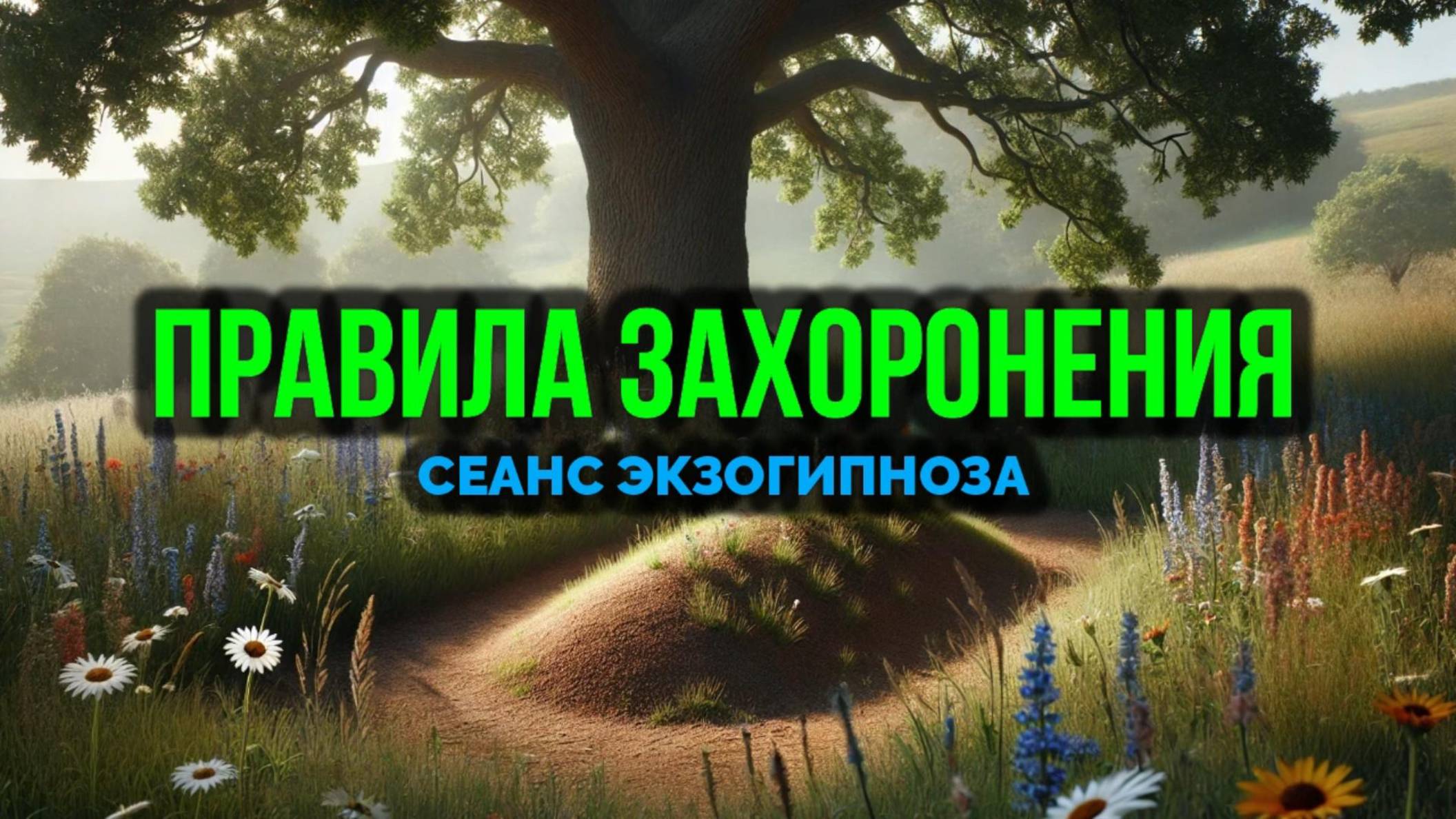 ПРАВИЛА ЗАХОРОНЕНИЯ: СЕАНС ЭКЗОГИПНОЗА