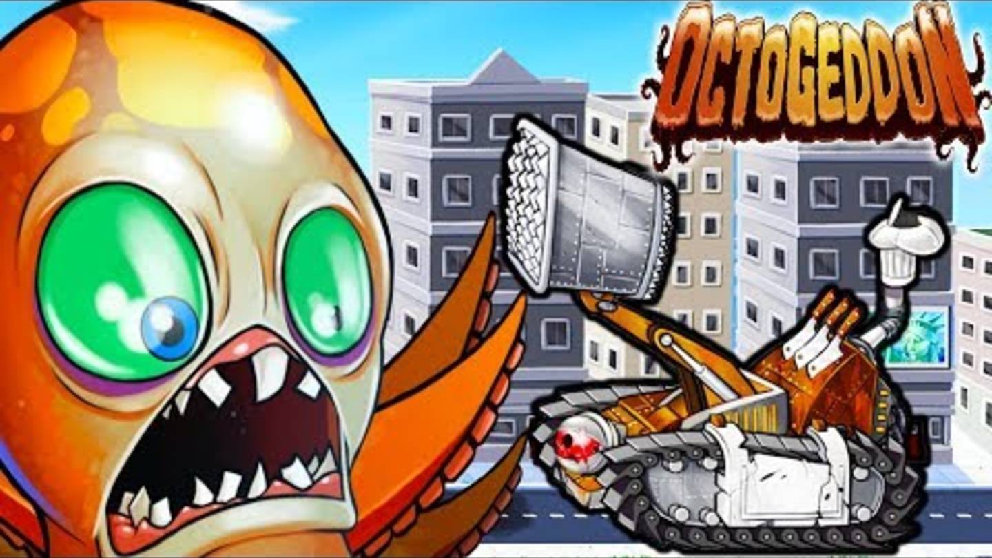 ЛУЧШЕ НЕ ЗЛИТЬ ОСЬМИНОГА! Осьминог МУТАНТ Уничтожает ГОРОДА - Octogeddon