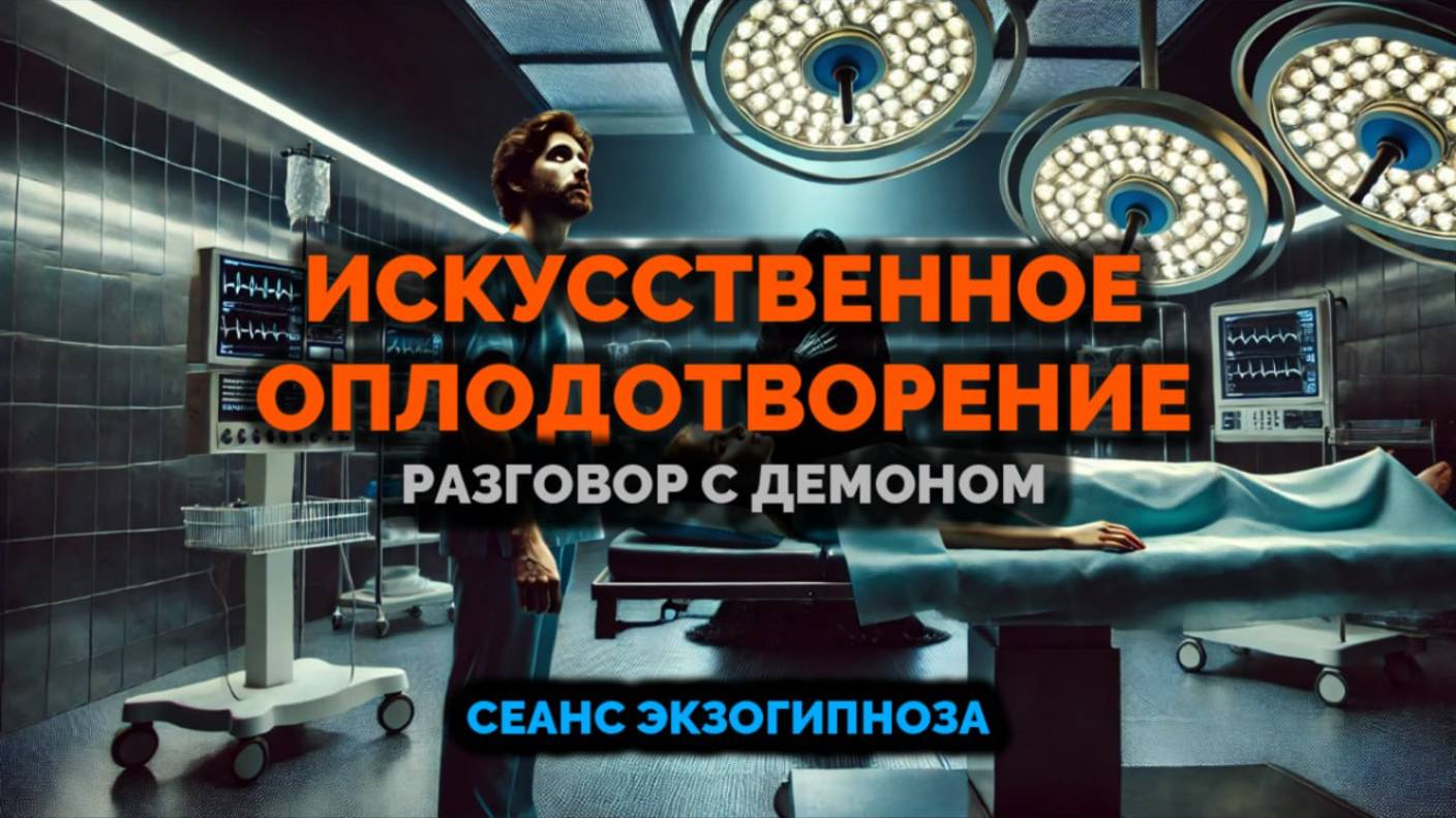 ИССКУСТВЕННОЕ ОПЛОДОТВОРЕНИЕ. РАЗГОВОР С ДЕМОНОМ: СЕАНС ЭКЗОГИПНОЗА