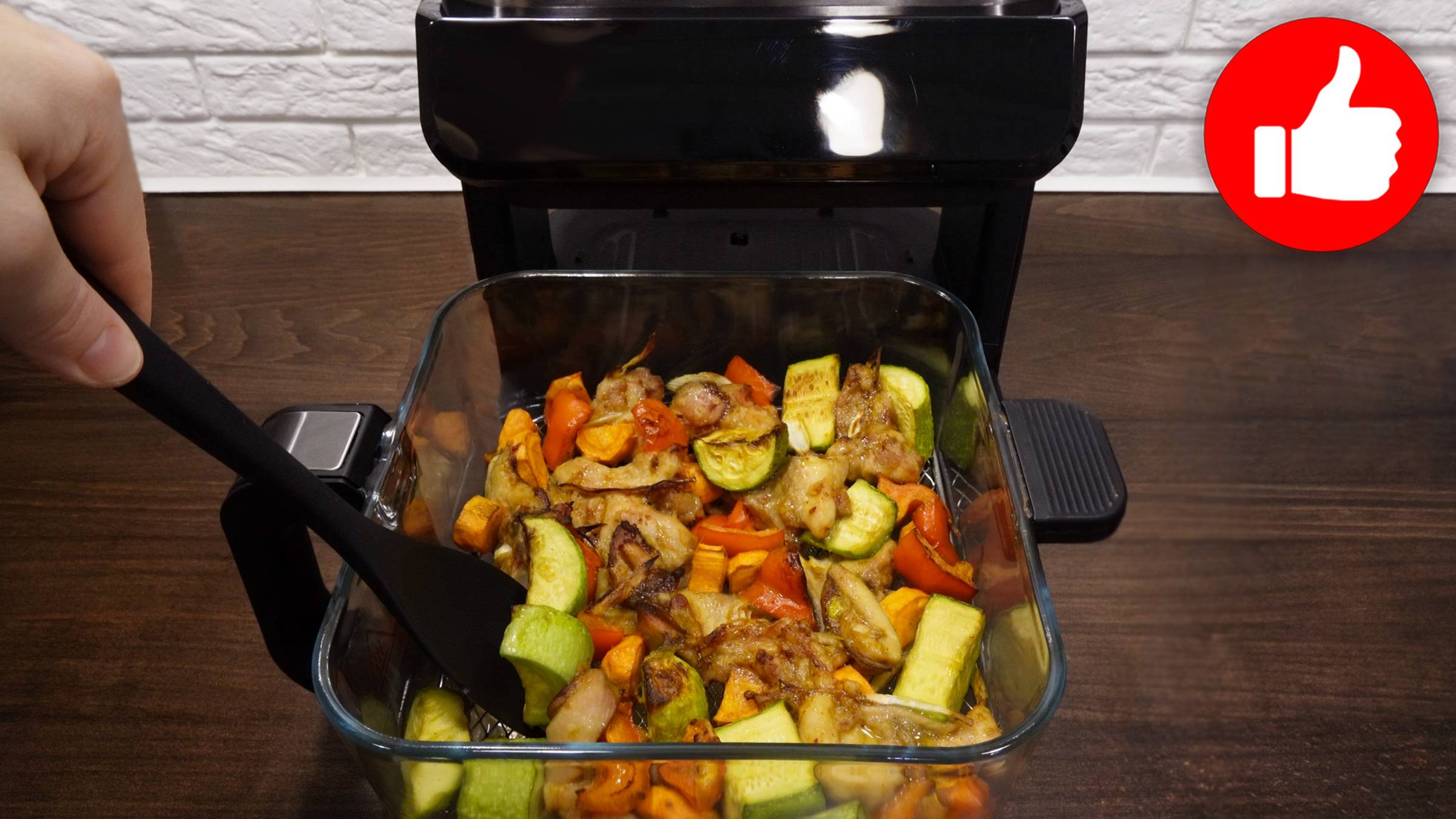 Это Лучшая курица с овощами Которую Я пробовала! Готовлю только так! Ужин в аэрогриле!