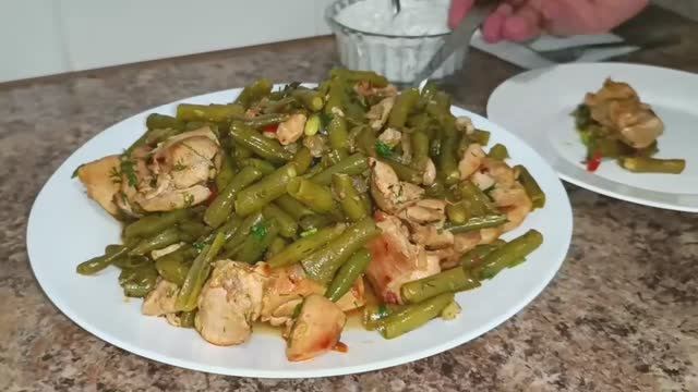 Как вкусно приготовить стручковую фасоль.