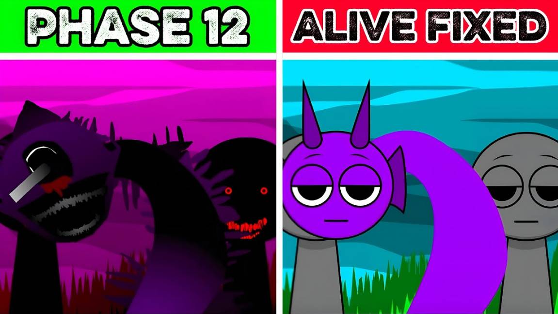 Incredibox Sprunki : Фаза 12 Но живая (Исправлена) Последняя версия