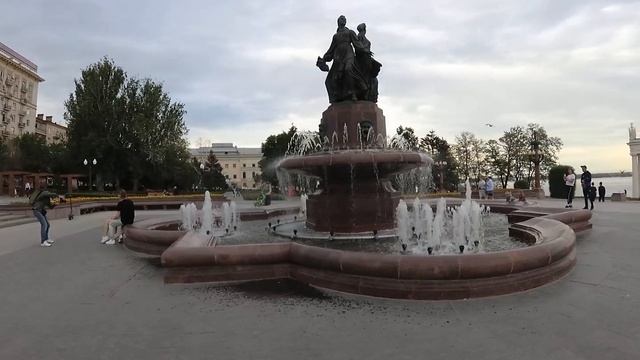 Прогулка по Центральному району Волгограда в конце весны 2021 года, исходник, FULL VIDEO!!!