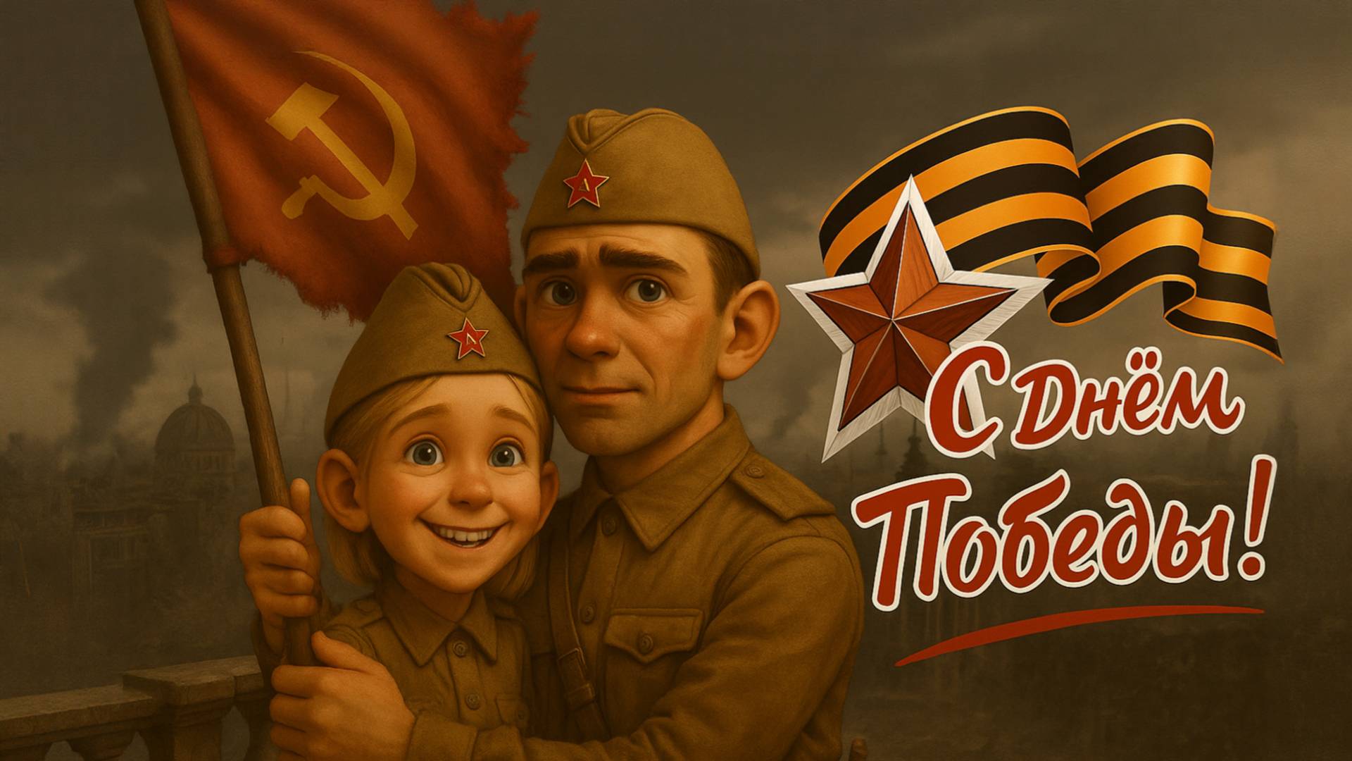 «Чтобы не забыть» — Анимационный фильм ко Дню Победы | История памяти и мира для детей и взрослых