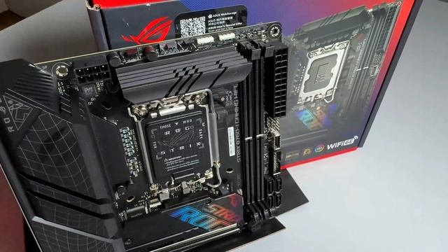 Asus Rog Strix B760-I Gaming WIFI I Обзор лучшей материнской платы Mini ITX формата