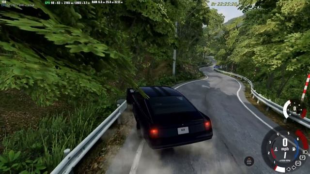 Погони и аварии в BeamNG drive №1
