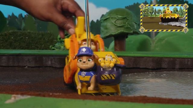 Крепыш и команда | Rubble & Crew Toys спасают УТОК и строят скейт-парк! | Nick Jr. Cyrillic