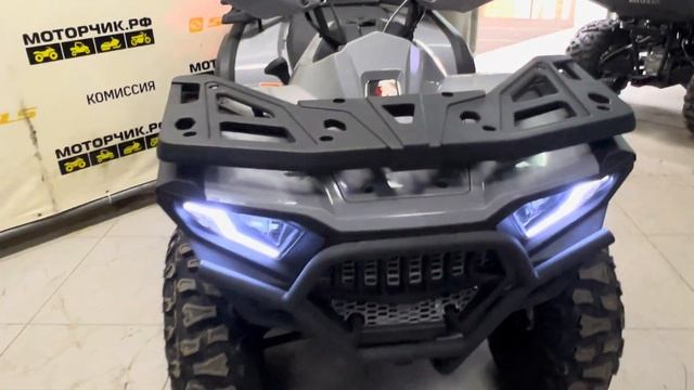 Квадроцикл Bashan Explorer 320 EFI 4х4 с ПСМ в сером цвете, легенд?