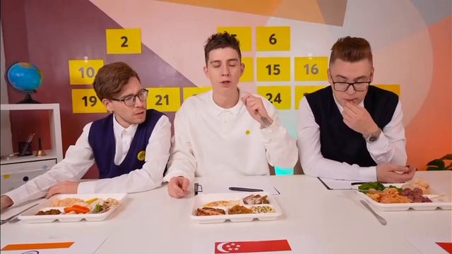 а4 еда из разных стран в школе