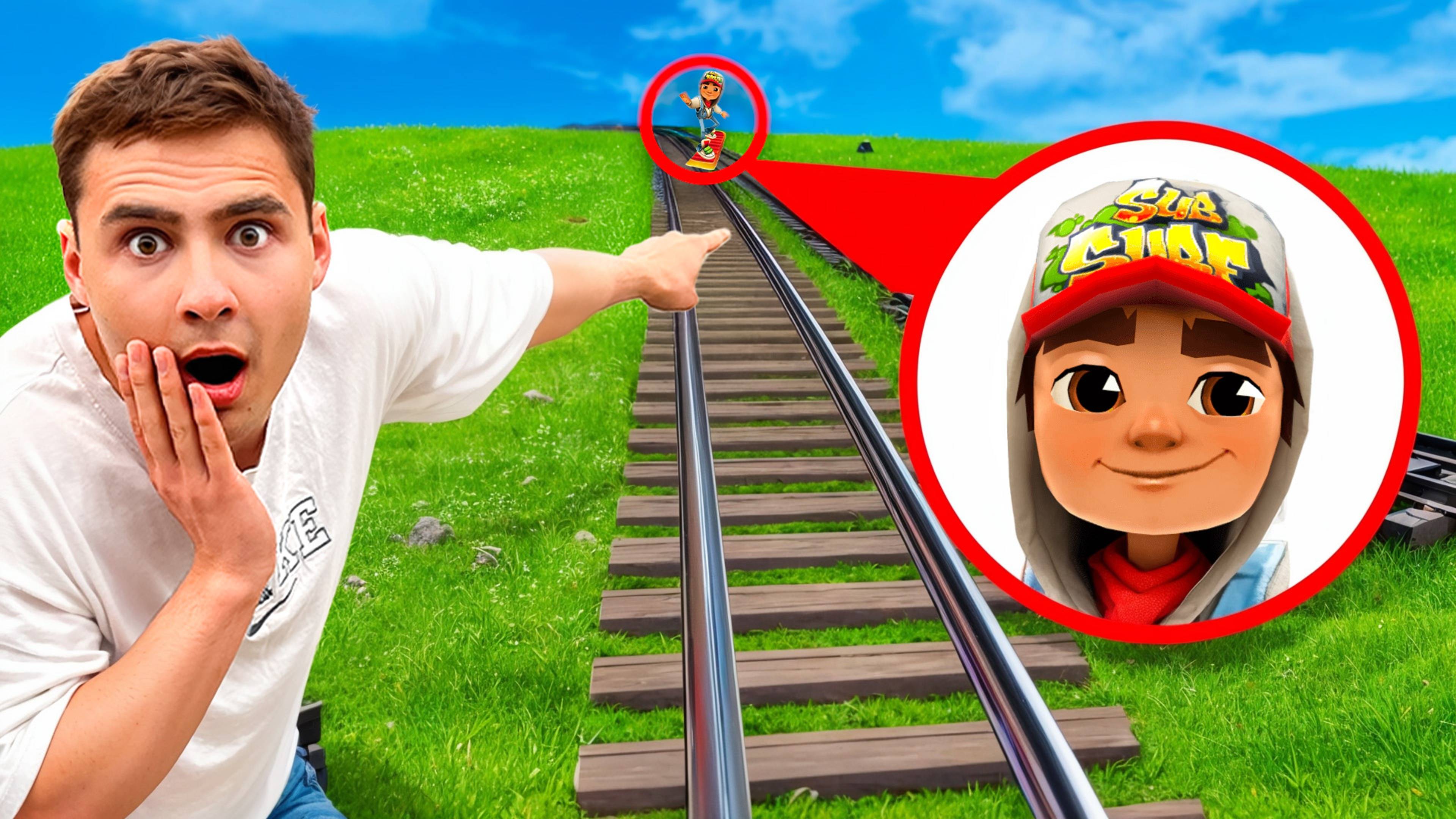 Нашли Subway Surfers в реальной жизни !