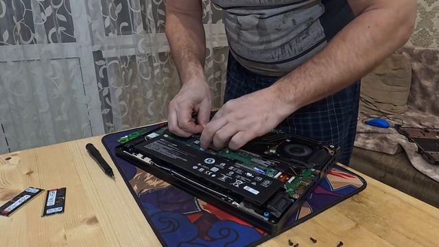 Апгрейд ноутбука Acer Nitro 16. AN16-41-R8RU