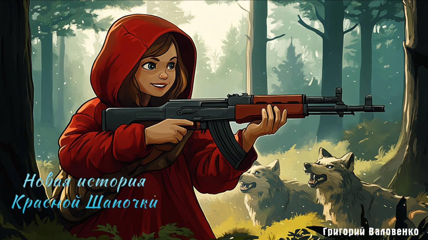 "Новая история Красной Шапочки" - Рок + Мультипликация Автор Григорий Валовенко.
