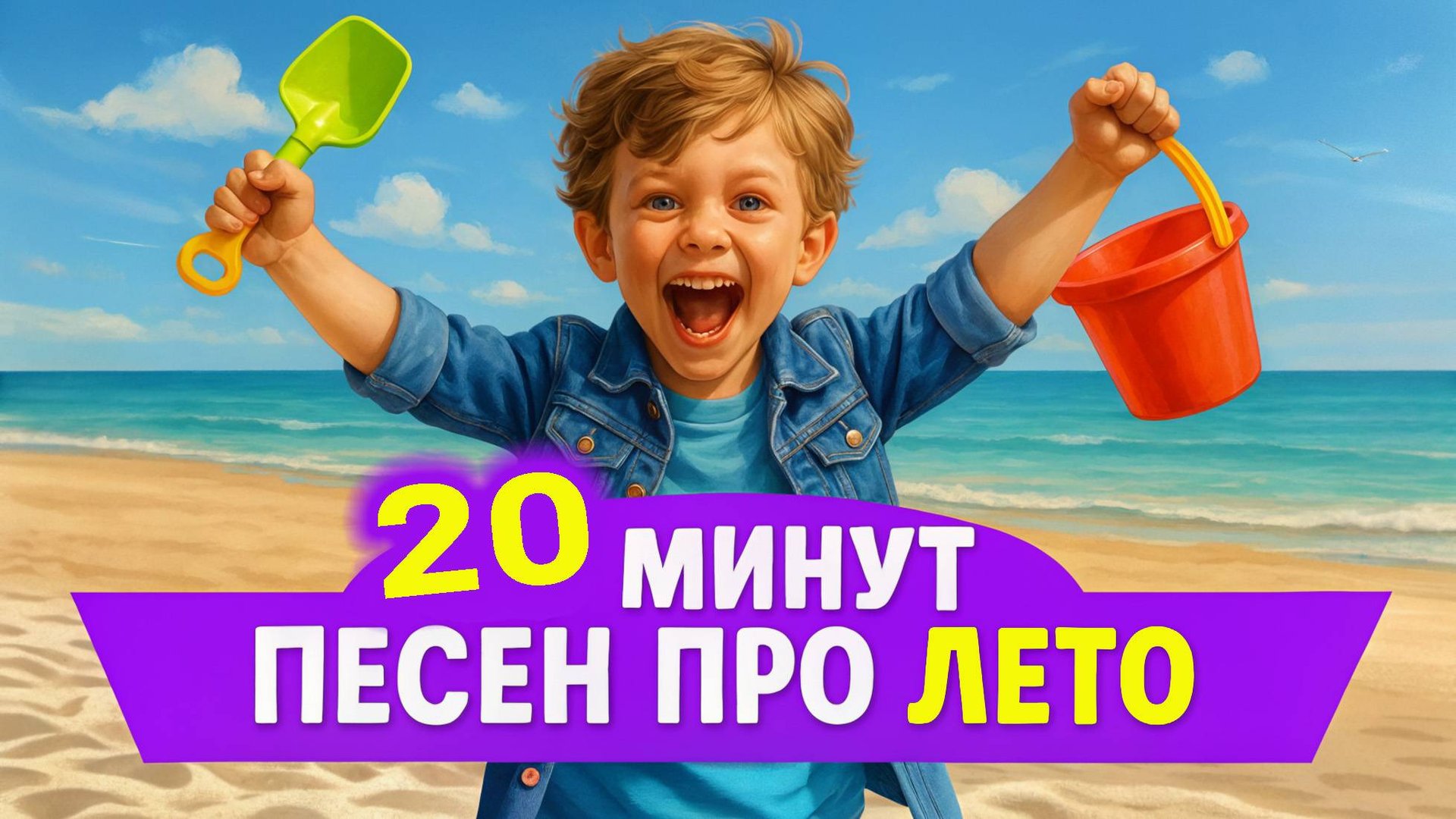 ДЕТЯМ - СБОРНИК ПЕСЕН про ЛЕТО "Детская ДИСКОТЕКА" . Лучшие танцевальные хиты для детей и малышей.