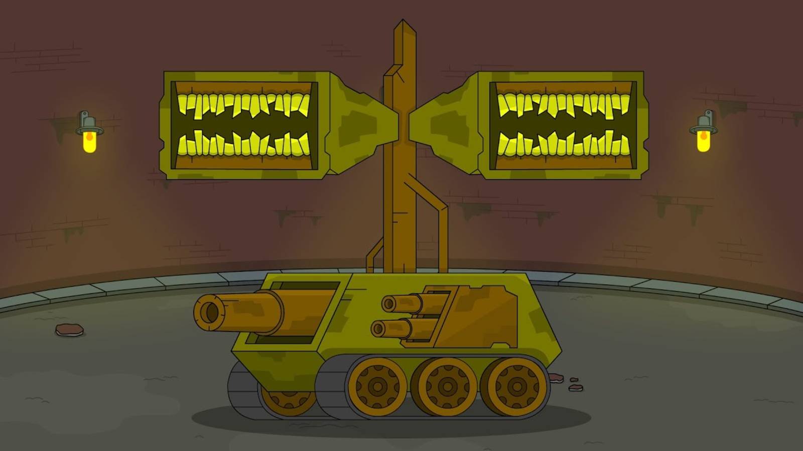 БОЛЬШОЙ СИРЕНОГОЛОВЫЙ ТАНК