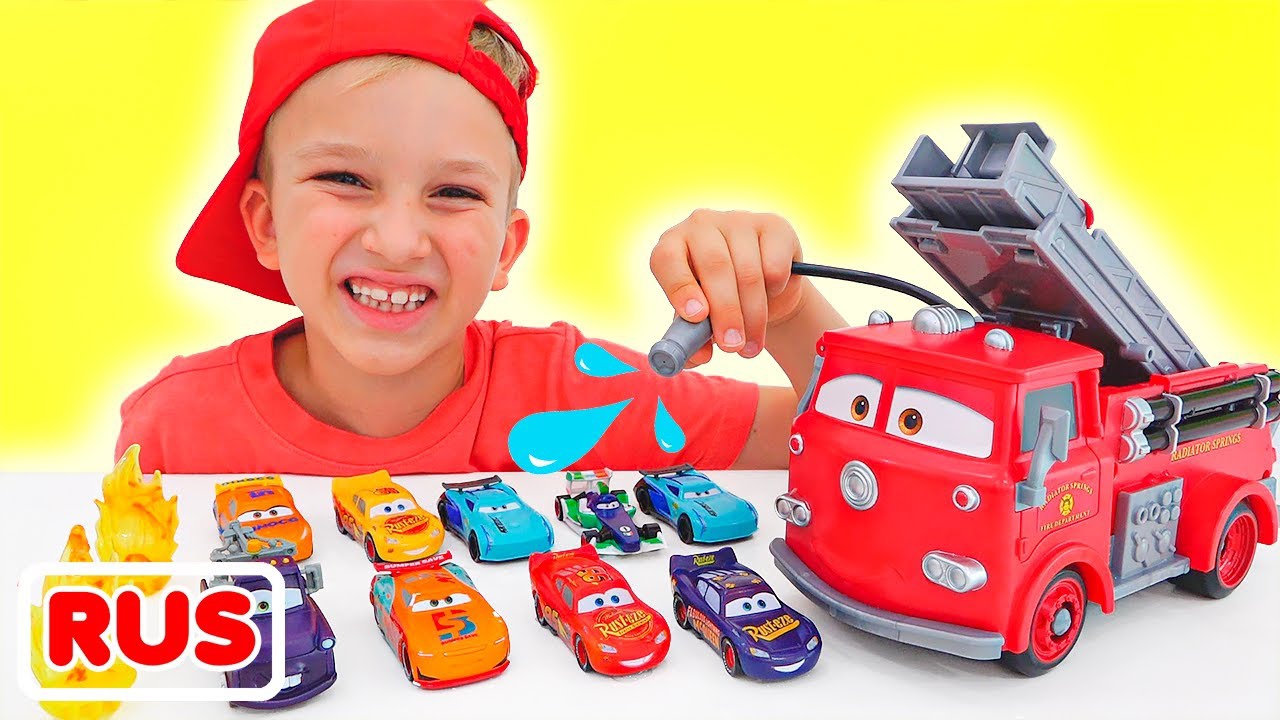 Влад и Ники играют с фирменными детскими машинками! Видео для детей.