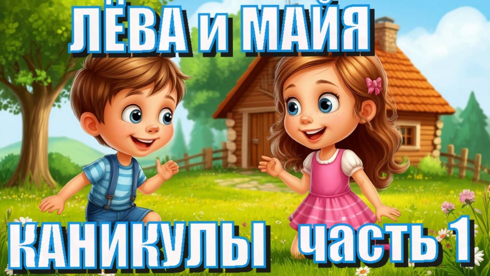 Лёва и Майя на КАНИКУЛАХ! ЛЕТНИЕ ПРИКЛЮЧЕНИЯ! Сказка, которую дети захотят слушать снова и снова!