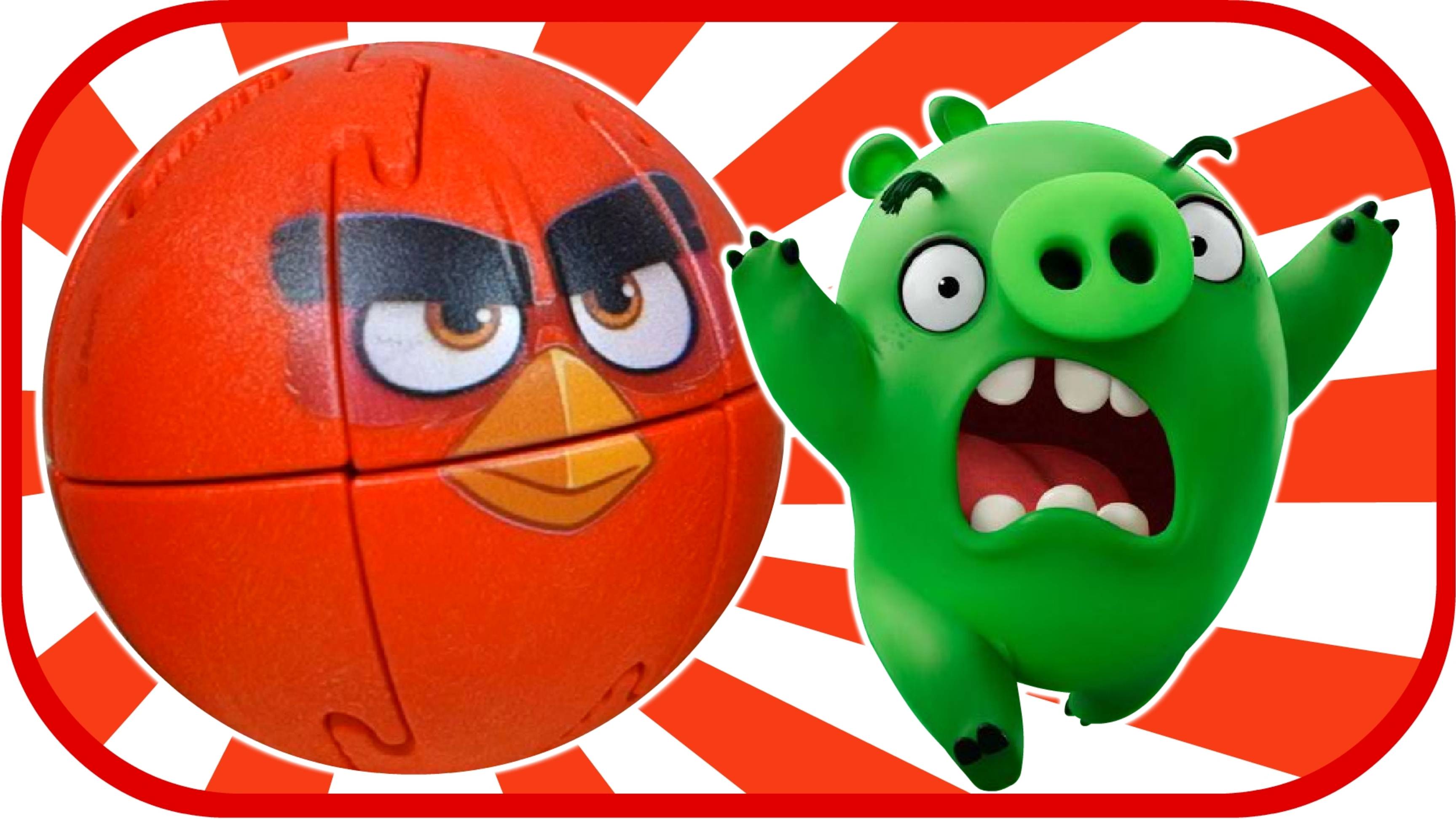 Angry Birds. Конструктор Крашики. Распаковка Часть 1.