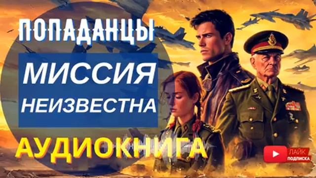 АУДИОКНИГА ПОЛНОСТЬЮ  ✈️  МИССИЯ НЕИЗВЕСТНА: Груз прошлого / #Попаданцы #вов альтернативная история