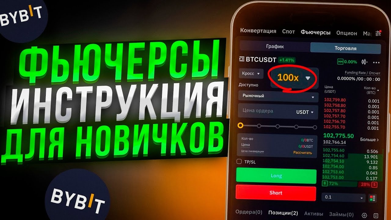 ФЬЮЧЕРСЫ ДЛЯ НОВИЧКОВ — Как торговать на Bybit (Байбит)? ОБУЧЕНИЕ + ИНСТРУКЦИЯ